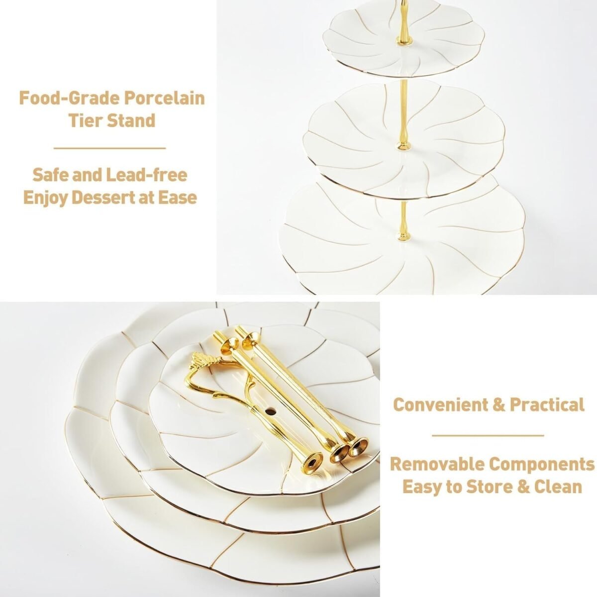 Large 3-Tier Cupcake Stand Tower