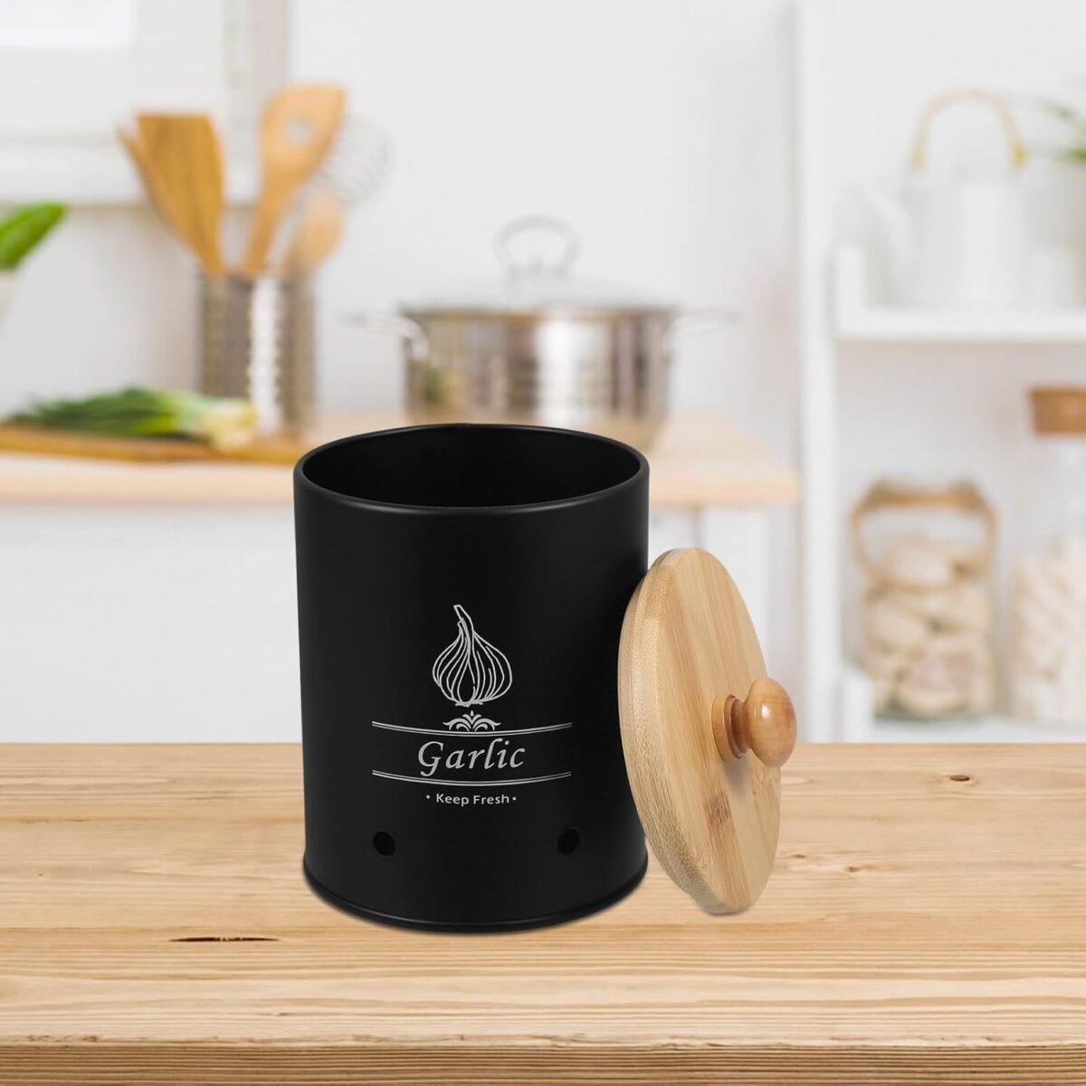 Garlic and Vegetable Storage Container