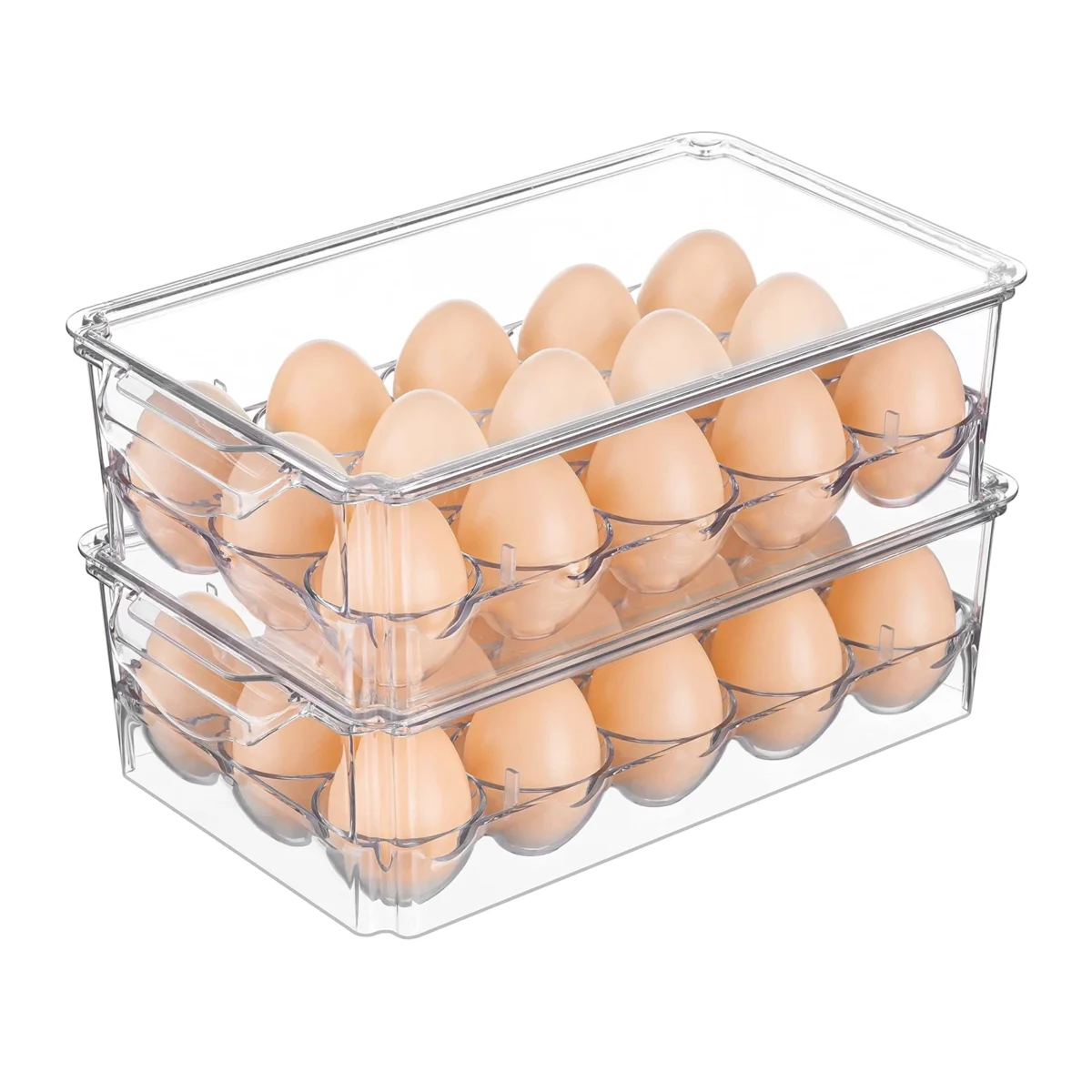 2-Pack Extra Large 30-Count Egg Storage Containers